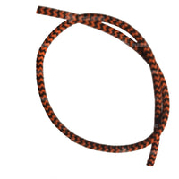 Two Colour Braided D Loop Orange / 5 Inch