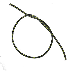 Two Colour Braided D Loop Yellow / 12 Inch