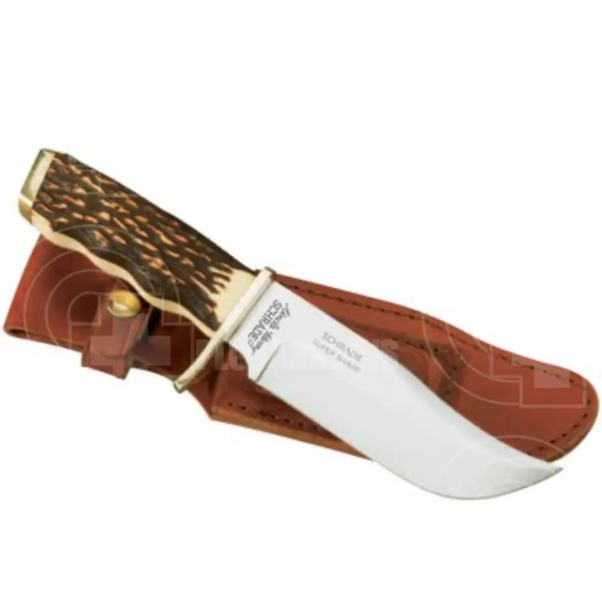 Uncle Henry Pro Hunter Fixed Blade Knife With Leather Sheath 171UH