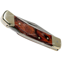 Uncle Henry Smoky Folding Knife (Lb5) Knives Saws And Sharpeners
