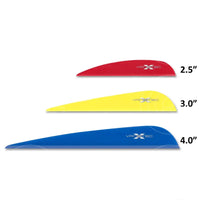 Vanetec 2.5” V Max Vanes - Plusarrows Archery Hunting Outdoors
