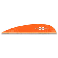 Vanetec 2.5 V Max Vanes Fluro Orange / 24 Pack
