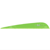 Vanetec 4.0 V Max Vanes Fluro Green / 24 Pack And Feathers
