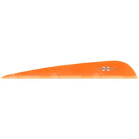 Vanetec 4.0 V Max Vanes Fluro Orange / 24 Pack And Feathers
