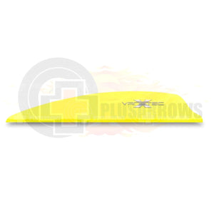 Vanetec Swift 2.25 Shield Cut Vanes Yellow / 24 Pack And Feathers