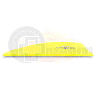 Vanetec Swift 2.25 Shield Cut Vanes Yellow / 24 Pack And Feathers
