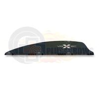 Vanetec Swift 2.25 Shield Cut Vanes Black / 24 Pack And Feathers
