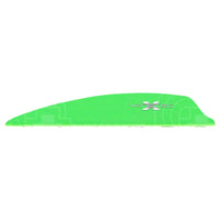 Vanetec Swift 2.88 Shield Cut Vanes Fluro Green / 24 Pack
