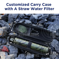 Water Filter Straw With Case
