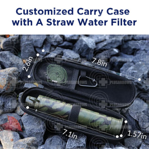 Water Filter Straw With Case