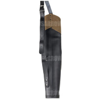 White Feather Earthquake Brown Arrow Back Quiver Quivers Belts & Accessories
