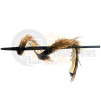 White Feather Fur Puff String Silencer Silencers
