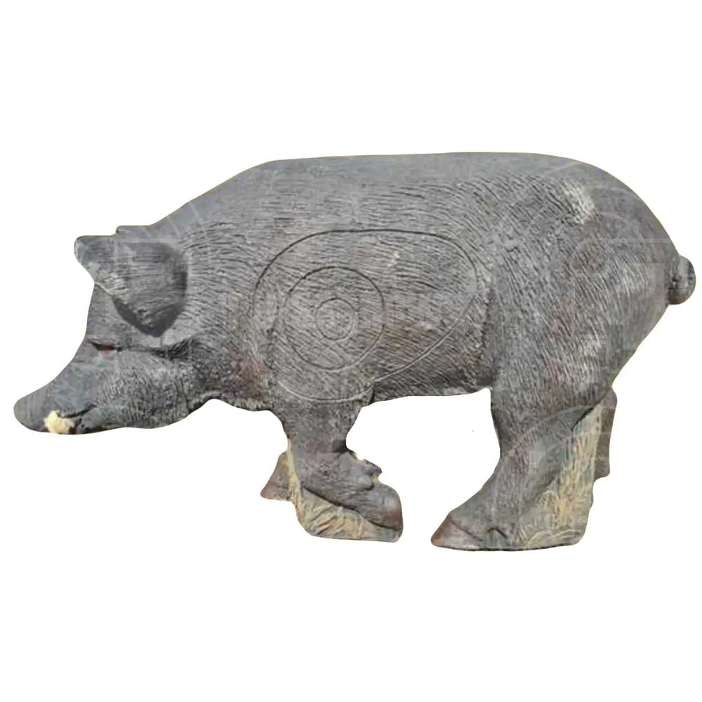 Wildcrete Feral Small Boar 3D Target Black Archery Targets