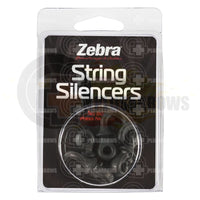 Zebra String Silencer (4 Pack) Black Silencers
