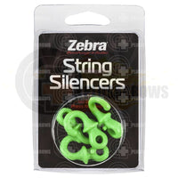 Zebra String Silencer (4 Pack) Green Silencers