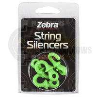 Zebra String Silencer (4 Pack) Green Silencers
