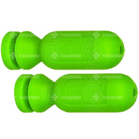 Pine Ridge Nitro Speed Bomb (2 Pack) Lime Green String Silencers